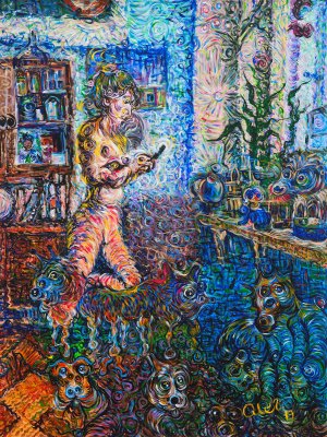 Girl with a Letter. 2019.